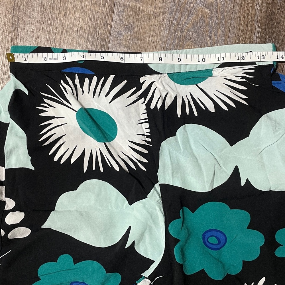Marimekko for Target Floral Flowy Bell Bottoms Casual Pull on Pants - Picture 6 of 6
